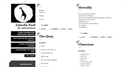 Desktop Screenshot of lincolnneal.com
